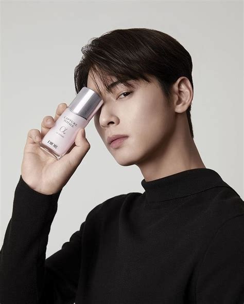 dior ambassador cha eun woo